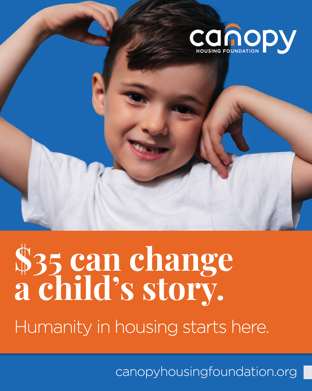 Jacob's story in Waynesville, NC and how $35 can change a child's story.